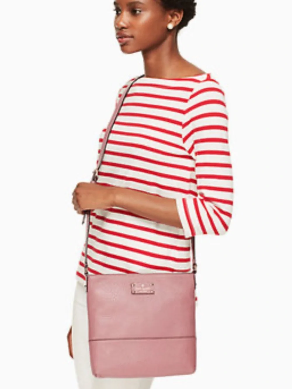 Kate Spade Bay Street Cora Purple Crossbody Bag - Excellent Condition! - Picture 7 of 10